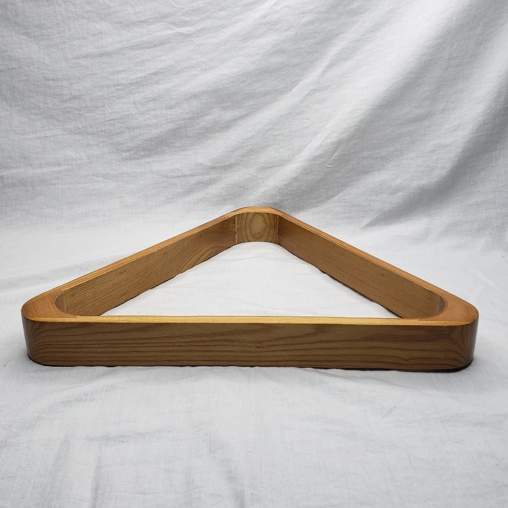 Oak Wood Billiard Pool Rack Triangle - Picture 4 of 6